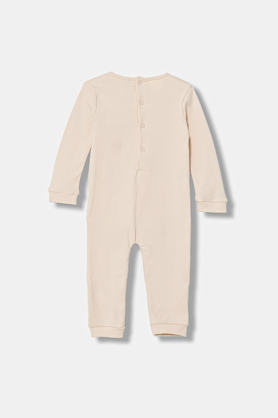 Guess pajacyk niemowlęcy bawełniany H6RW01.KA6W4.PPY2 beżowy SS26