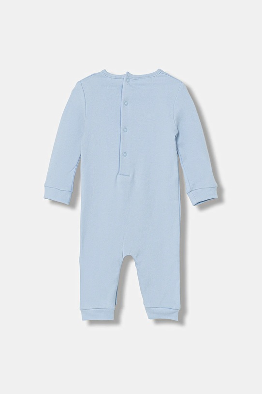 Guess pajacyk niemowlęcy bawełniany H6RW01.KA6W4.PPY2 niebieski SS26