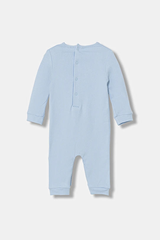 Guess pajacyk niemowlęcy bawełniany H6RW01.KA6W4.PPY2 niebieski SS26