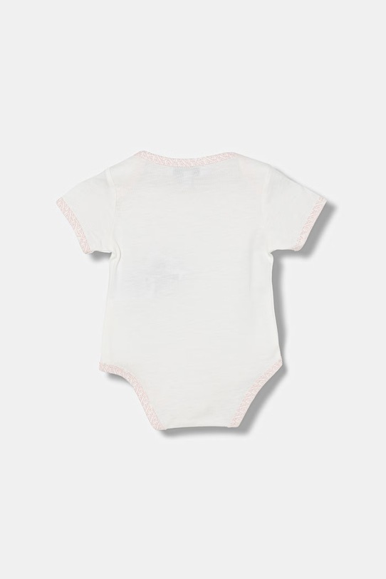 Chłopiec Emporio Armani body dziecięce bawełniane 2-pack EY000010.AF22049 różowy