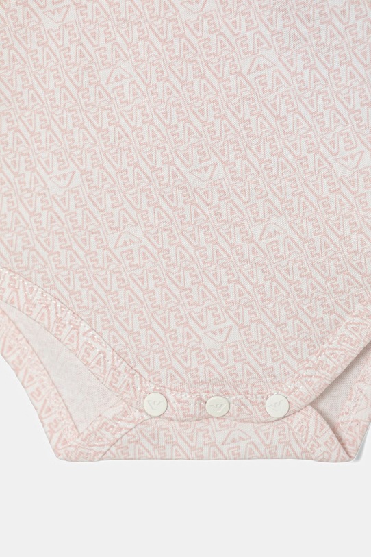 Emporio Armani body dziecięce bawełniane 2-pack EY000010.AF22049 różowy