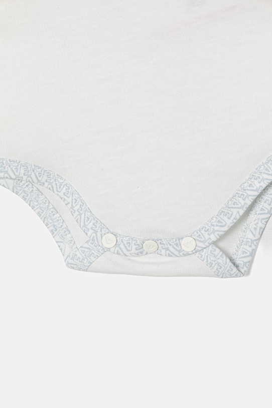 Emporio Armani body dziecięce bawełniane 2-pack niebieski EY000010.AF22049