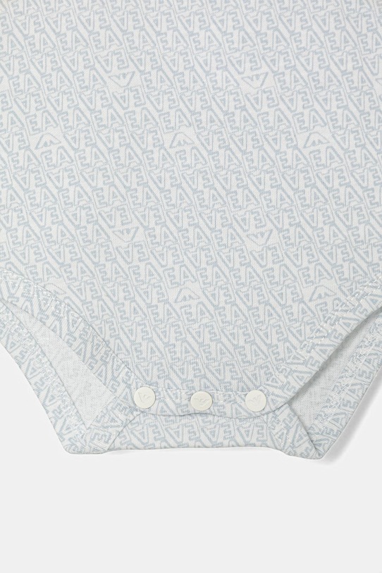 Emporio Armani body dziecięce bawełniane 2-pack EY000010.AF22049 niebieski