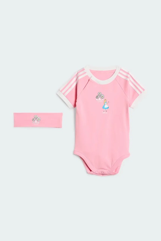 adidas Originals body niemowlęce DISNEY Produkt niemowlęcy różowy KE0482