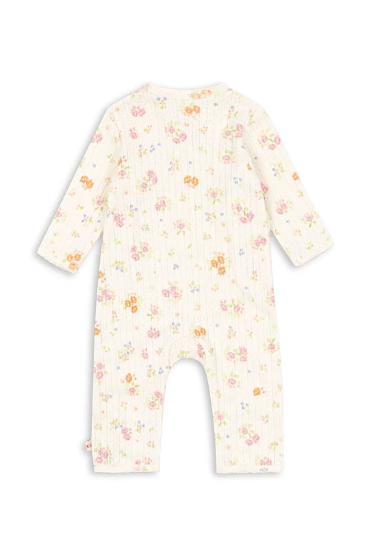 Konges Sløjd pajacyk niemowlęcy bawełniany MINNIE NEWBORN ONESIE GOTS KS105004.PPY2 beżowy SS26