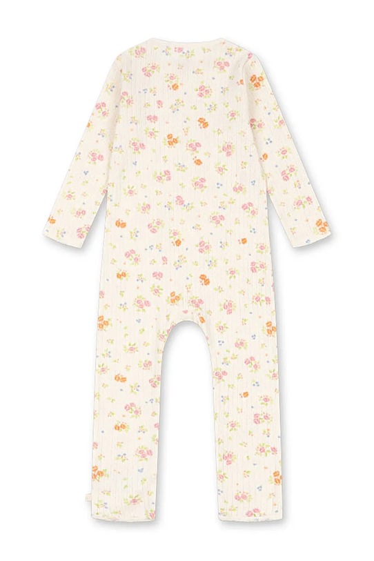 Chłopiec Konges Sløjd pajacyk niemowlęcy bawełniany MINNIE ONESIE GOTS KS105005.PPY2 beżowy