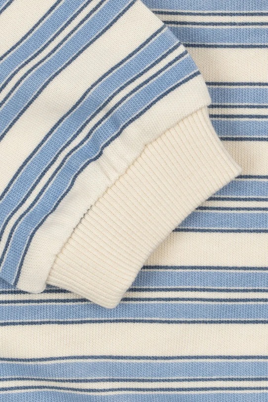 Konges Sløjd body bawełniane niemowlęce SPOTTY ROMPER GOTS niebieski KS105089.PPY2