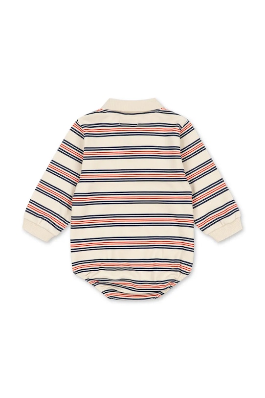 Konges Sløjd body bawełniane niemowlęce SPOTTY ROMPER GOTS KS105089.PPY2 multicolor SS26