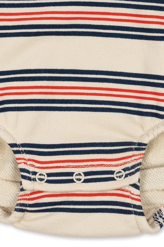 Konges Sløjd body bawełniane niemowlęce SPOTTY ROMPER GOTS KS105089.PPY2 multicolor