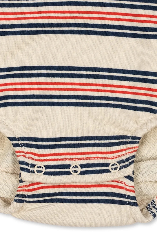 Konges Sløjd body bawełniane niemowlęce SPOTTY ROMPER GOTS KS105089.PPY2 multicolor