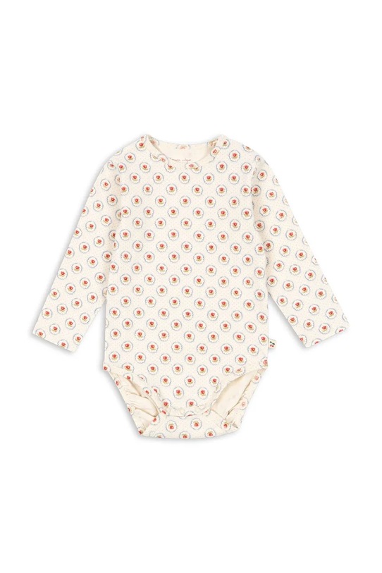 Bodi za bebe Konges Sløjd BASIC LS BODY GOTS Proizvod za bebe bež KS104673.PPY2
