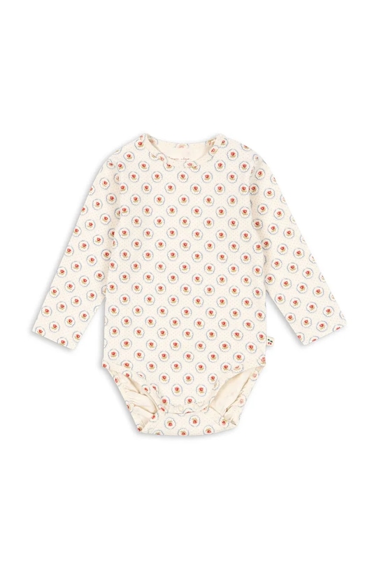 Bodi za bebe Konges Sløjd BASIC LS BODY GOTS Proizvod za bebe bež KS104673.PPY2