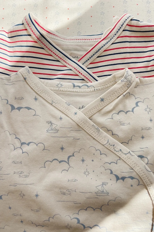 Body pre bábätká Konges Sløjd BASIC LS BODY GOTS KS104673.PPY2