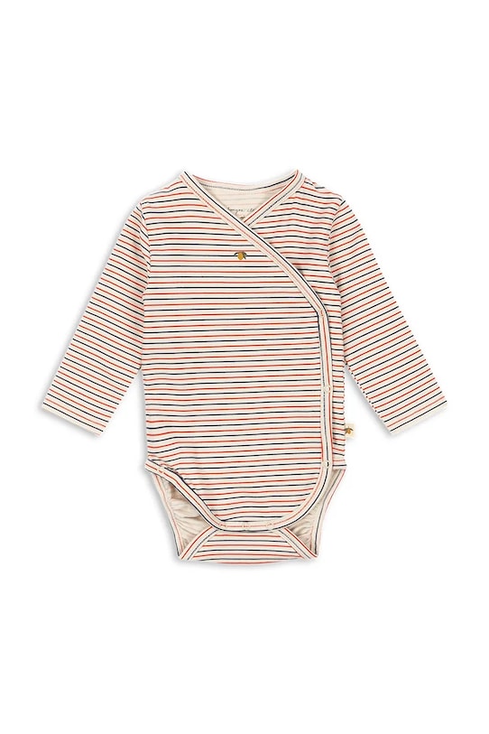 Body za dojenčka Konges Sløjd BASIC LS NEWBORN BODY GOTS KS104674.PPY2 pisana SS26
