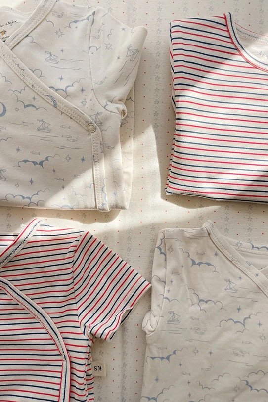 Chlapec Body pre bábätká Konges Sløjd BASIC LS NEWBORN BODY GOTS KS104674.PPY2 viacfarebná