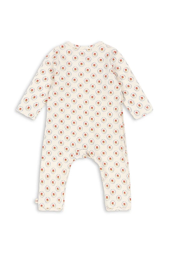 Chlapec Overal pre bábätká Konges Sløjd BASIC NEWBORN ONESIE GOTS KS104675.PPY2 béžová