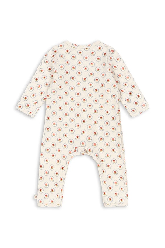 Chlapec Overal pre bábätká Konges Sløjd BASIC NEWBORN ONESIE GOTS KS104675.PPY2 béžová