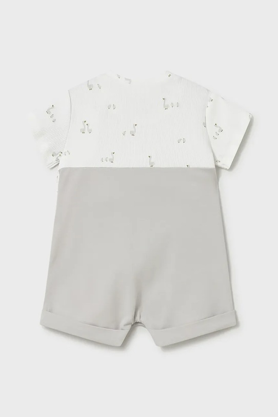 Mayoral Newborn rampers niemowlęcy 1629.1A.Newborn.PPY2 szary SS26