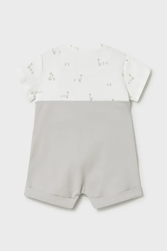 Mayoral Newborn rampers niemowlęcy 1629.1A.Newborn.PPY2 szary SS26