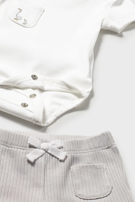 Φορμάκι μωρού Mayoral Newborn 2-pack γκρί 1630.1A.Newborn.PPY2