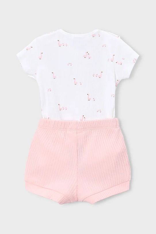 Хлопчик Боді для немовлят Mayoral Newborn 2-pack 1630.1A.Newborn.PPY2 рожевий