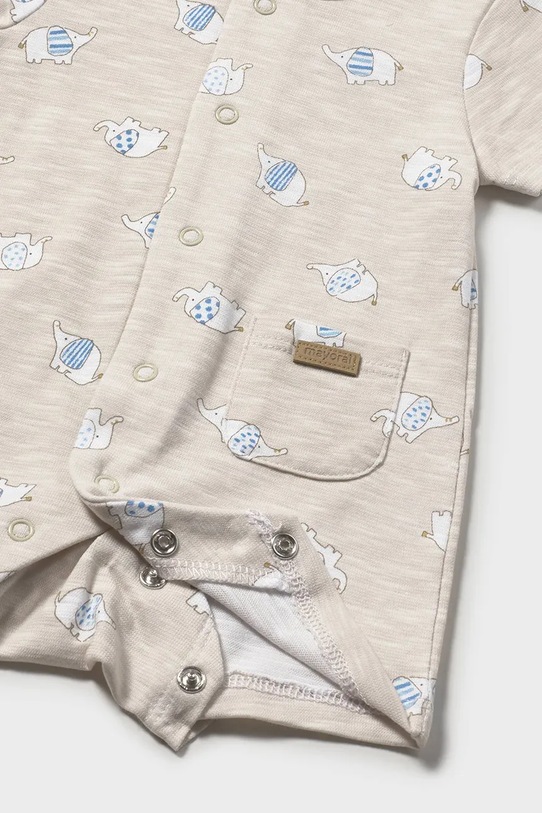 Αγορίστικα Βρεφικά βαμβακερά φορμάκια Mayoral Newborn 1717.1D.Newborn.PPY2 μπεζ