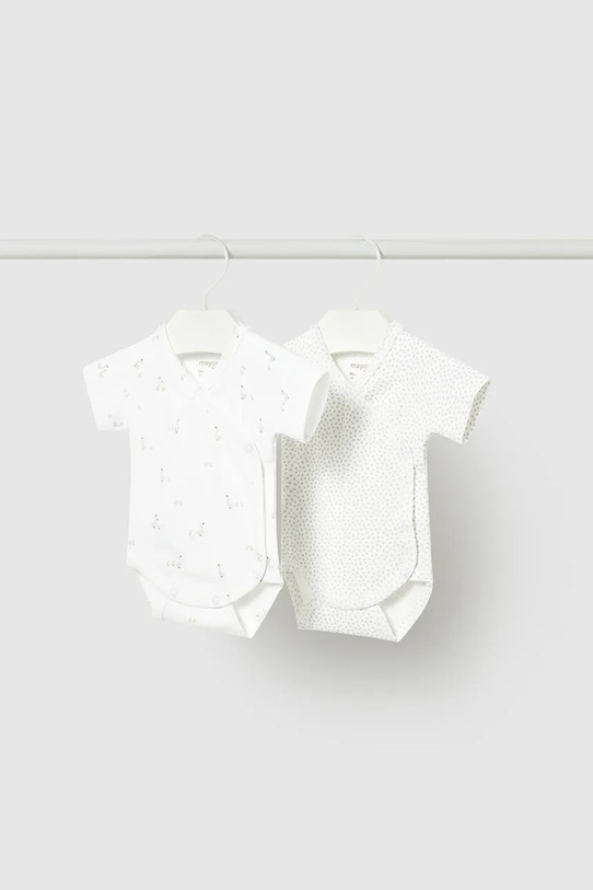 Φορμάκι μωρού Mayoral Newborn 2-pack λευκό 1725.1A.Newborn.PPY2