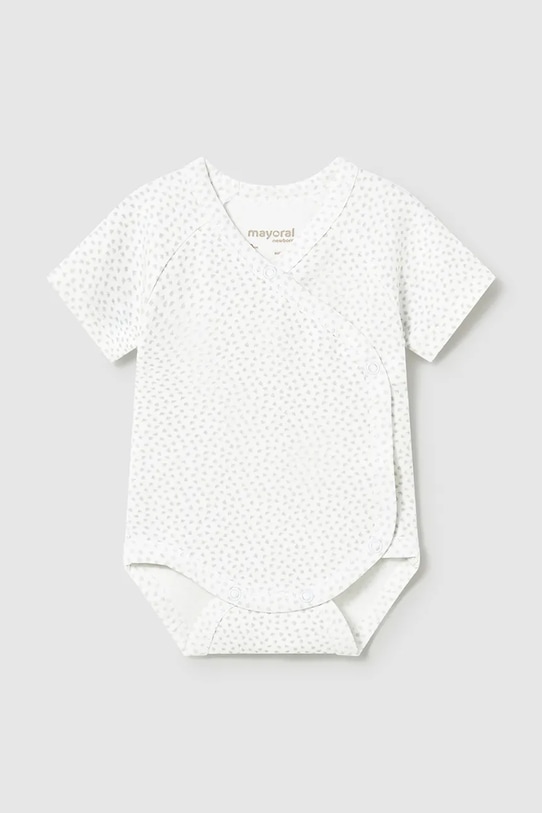 Φορμάκι μωρού Mayoral Newborn 2-pack 1725.1A.Newborn.PPY2 λευκό SS26