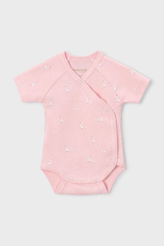 Боді для немовлят Mayoral Newborn 2-pack 1725.1A.Newborn.PPY2 рожевий SS26