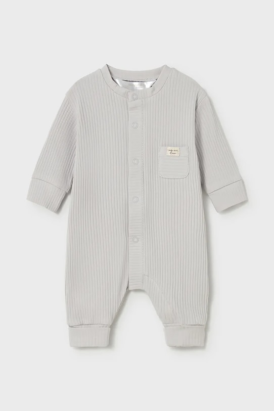 Φόρμες με φουφούλα μωρού Mayoral Newborn 1726.1A.Newborn.PPY2 γκρί SS26