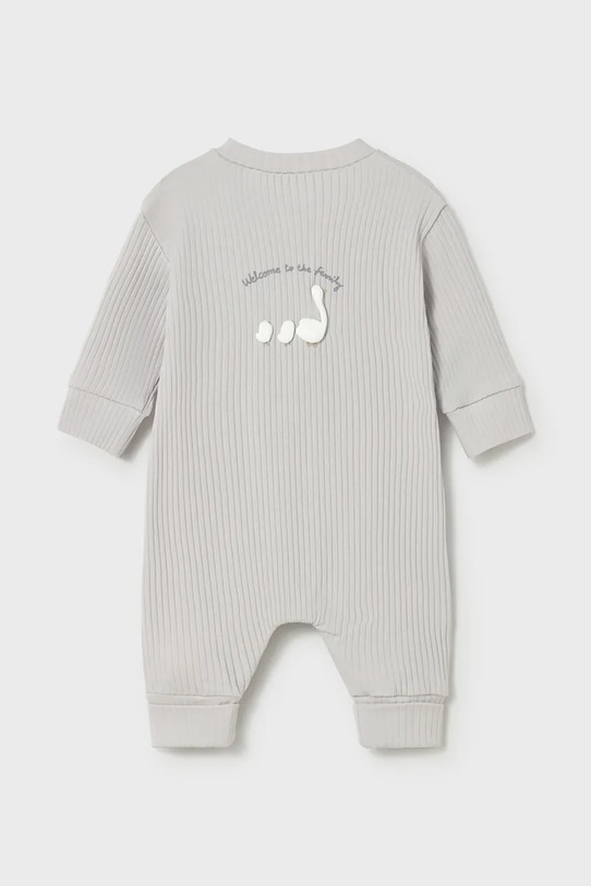 Chłopiec Mayoral Newborn pajacyk niemowlęcy 1726.1A.Newborn.PPY2 szary