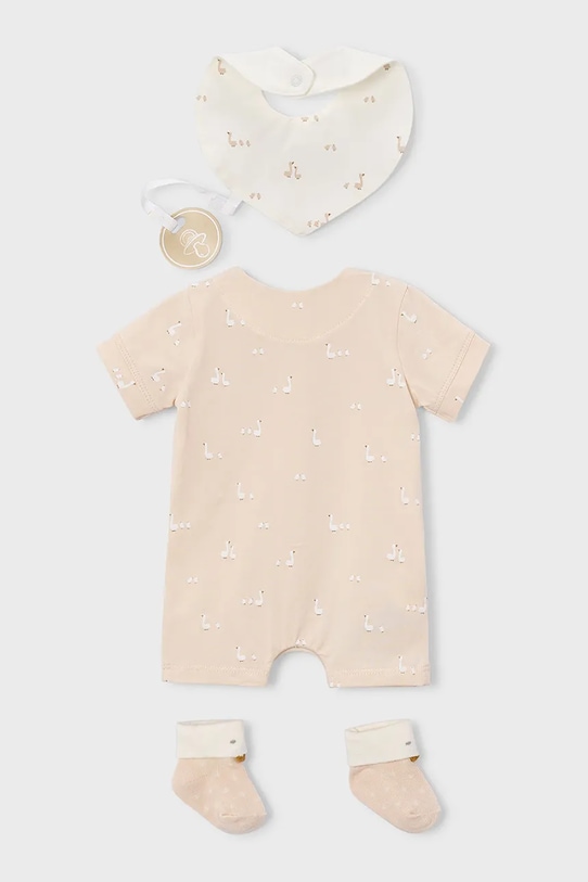 Otroški pajac Mayoral Newborn 1727.1A.Newborn.PPY2 bež SS26