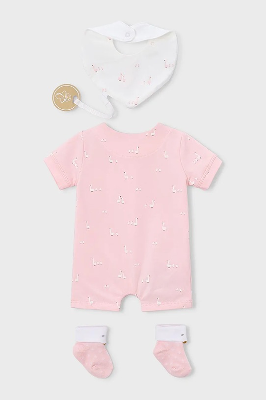 Otroški pajac Mayoral Newborn 1727.1A.Newborn.PPY2 roza SS26