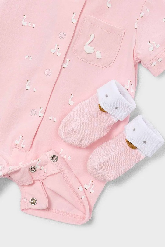 Deklice Otroški pajac Mayoral Newborn 1727.1A.Newborn.PPY2 roza