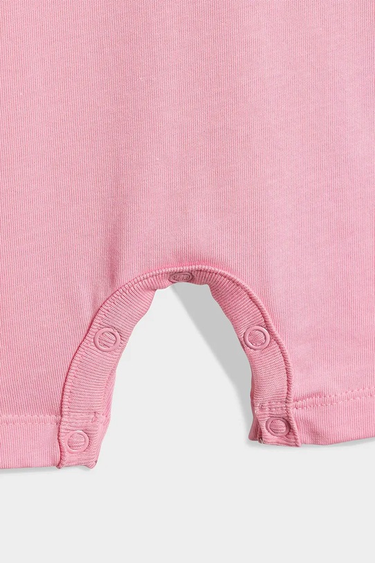adidas Originals φορμάκι με κοντά μανίκια βρεφικό βαμβακερό KD1048 ροζ