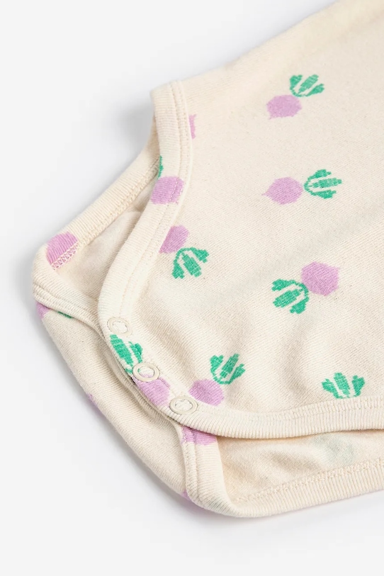 Bobo Choses body niemowlęce Pixel Sugar Beet 126AB138 beżowy SS26