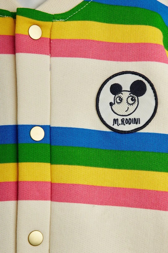 Chłopiec Mini Rodini pajacyk niemowlęcy bawełniany Ritzratz 26240102 multicolor