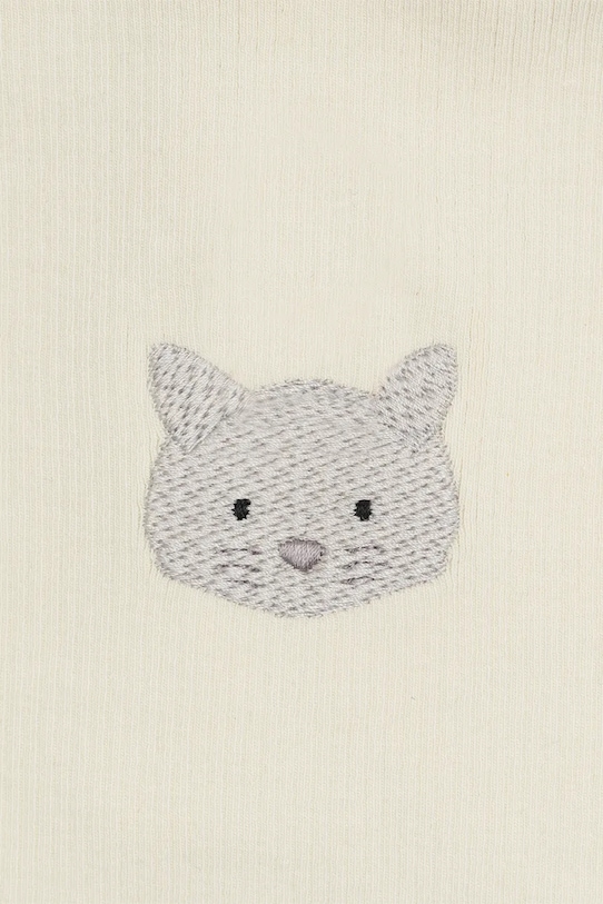 Donsje body niemowlęce Nowie Bodysuit Cat beżowy 3032703