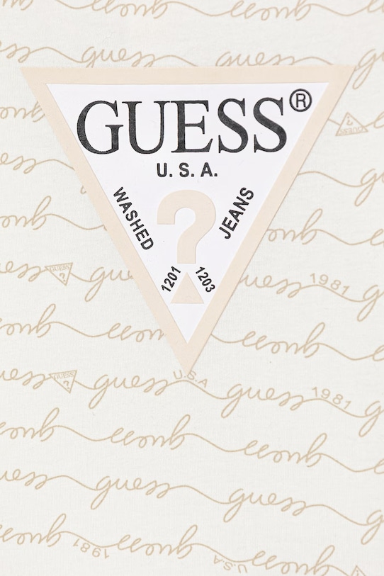 Chłopiec Guess rampers niemowlęcy H6GW00.K6YW1.PPY2.M beżowy