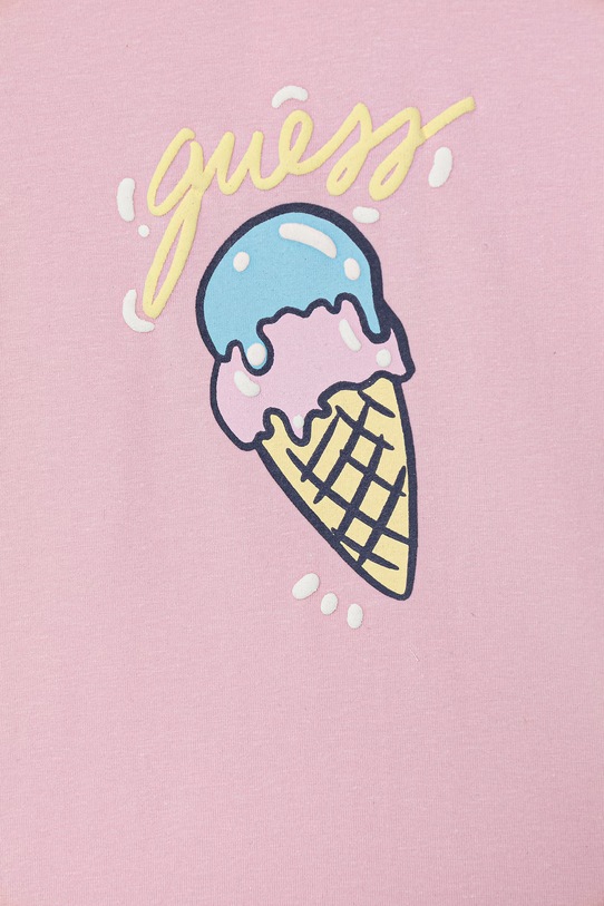 Chlapec Guess body dojčenské bavlnené H6GW06.K6YW1.PPY2.M ružová