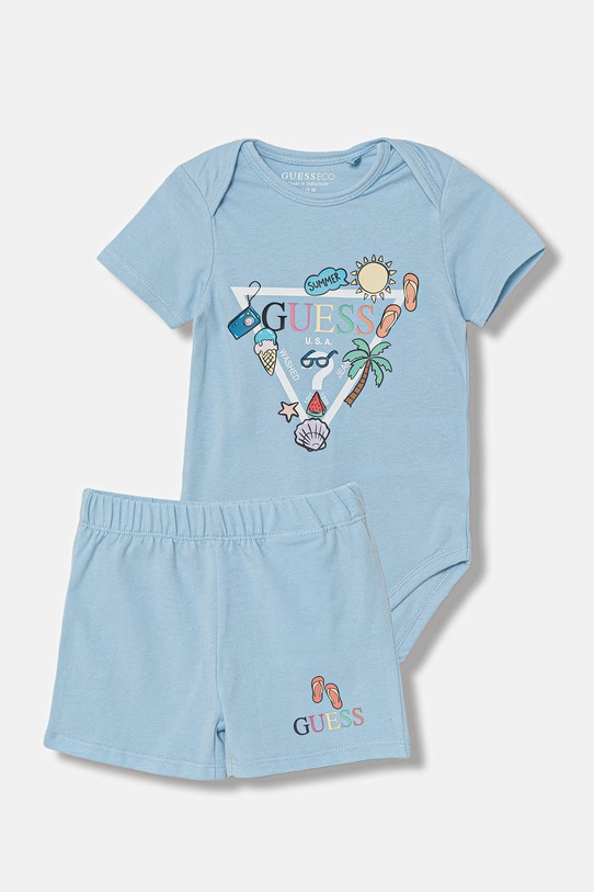 Guess body niemowlęce niebieski H6GW08.K6YW1.PPY2.M