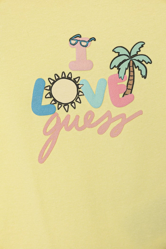 Guess komplet niemowlęcy bawełniany z elastanem H6GW09.K6YW1.PPY2.M