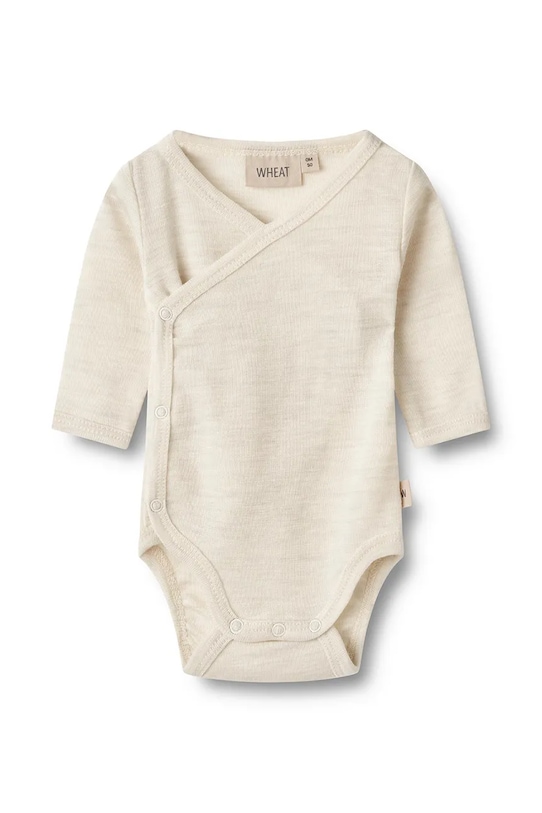 Wheat body wełniane niemowlęce beżowy 9136k.775