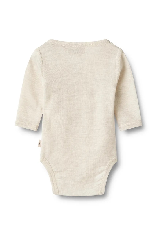 Wheat body wełniane niemowlęce 9136k.775 beżowy SS26