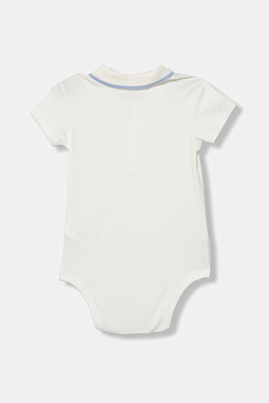United Colors of Benetton body niemowlęce bawełniane 3CDIAB00X.W.Stagionale biały SS26