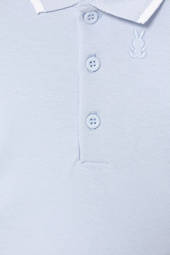 Chłopiec United Colors of Benetton body niemowlęce bawełniane 3CDIAB00X.W.Stagionale niebieski