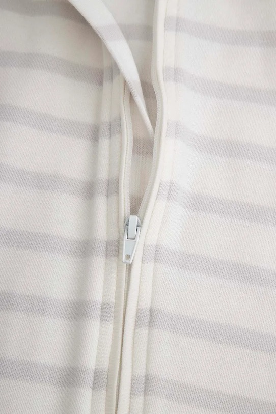 Coccodrillo pajacyk dziecięcy bawełniany beżowy WC6104201HUN