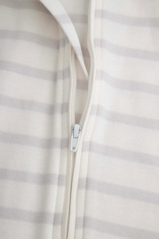 Coccodrillo pajacyk dziecięcy bawełniany beżowy WC6104201HUN