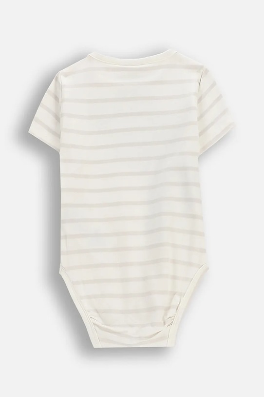 Coccodrillo παιδικό κορμάκι βαμβακερό WC6112201HUN μπεζ SS26