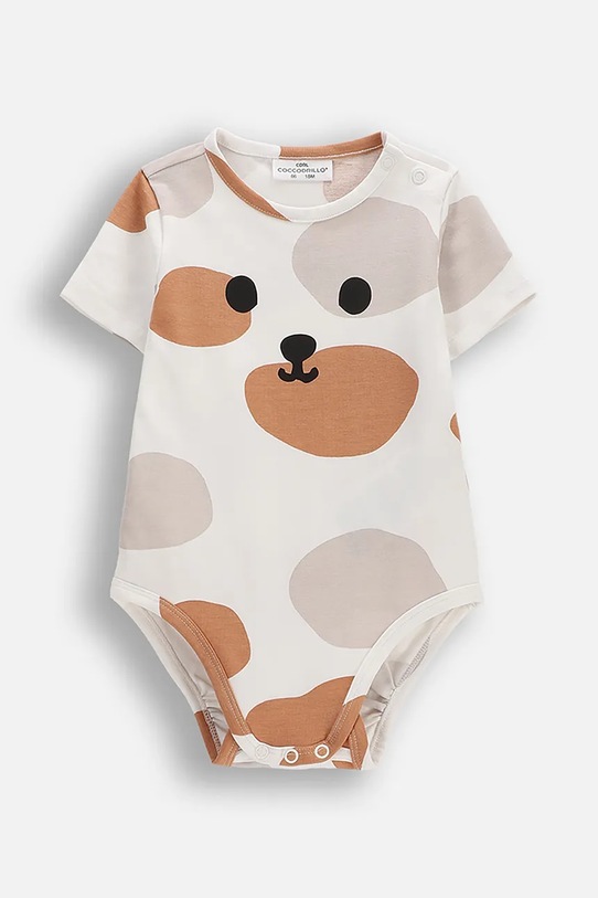 Coccodrillo Κορμάκι παιδικό βαμβακερό μπεζ WC6112202HUN